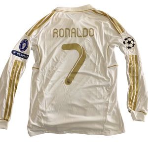 Real Madrid 2012 Home Retro #7 Ronaldo Jersey